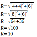 Solving vectors problems – determine resultant of two vectors using Pythagorean theorem 4