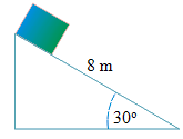 Application of conservation of mechanical energy for motion on inclined plane 2