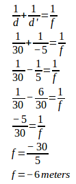 Convex mirror - problems and solutions 3