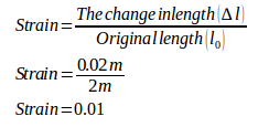 Stress, strain, Young's modulus sample problems with solutions 4