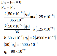 Coulomb's law – problems and solutions 11