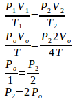 Boyle's law, Charles's law, Gay-Lussac's law – problems and solutions 9
