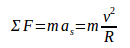 Centripetal force – problems and solutions 7