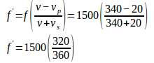 Doppler effect – problems and solutions - Physics