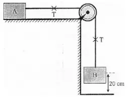 Dynamics, object connected by cord over pulley, atwood machine - problems and solutions 8