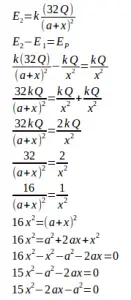 Electric field – problems and solutions 25