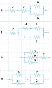 Resistors circuits – problems and solutions - Physics