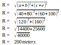 Vector displacement – problems and solutions 11