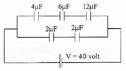 Electric energy in capacitor circuits – problems and solutions 2