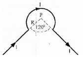 Magnetic field at the center of an arc of current - problems and solutions 7
