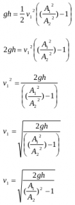The application of Bernoulli's principles and Bernoulli's equations 13