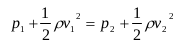 The application of Bernoulli's principles and Bernoulli's equations 8