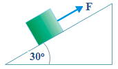 Motion on rough incline plane with friction force - application of Newton's law of motion problems and solutions 3