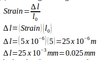 Stress, strain, Young's modulus sample problems with solutions 10