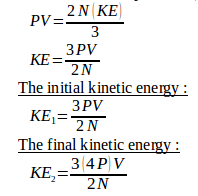 Kinetic theory of gases - problems and solutions 18
