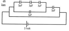 Series and parallel capacitors circuits – problems and solutions 1
