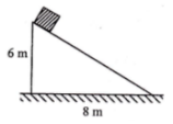 Work-energy principle, nonconservative force, motion on inclined plane with friction - problems and solutions 1