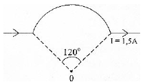 Magnetic field at the center of an arc of current - problems and solutions 1