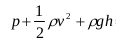 Bernoulli’s principle and Bernoulli’s equation 5