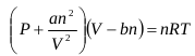 Van der Waals Equation of State 1