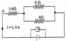 Rangkaian listrik, resistor seri paralel, kuat arus, tegangan – Soal dan jawaban UN 2013 - 2
