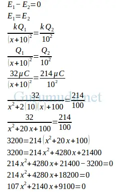 Pembahasan soal listrik statis 16